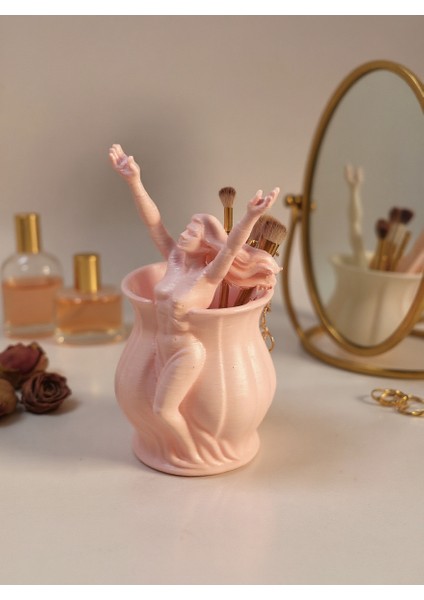 Uyanış Heykeli – Kadınsı Vazo ve Organizatör fiyatları