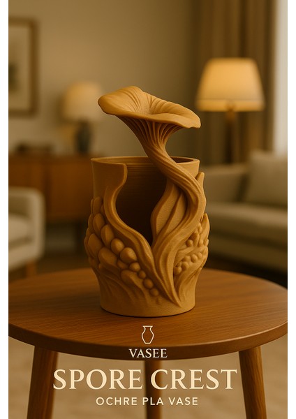 Vazo Sanatı – Orman Cazibeli Mantar Organizatörü Saksı