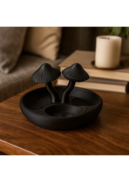 Mantar Takı Tepsisi – Sevimli Orman Vibe Organizatörü