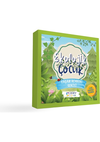 Ekolojik Çocuk Yaşam Rehberi Serisi Kitap Seti (4 Kitap)