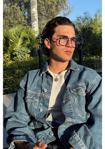 Françesko Erkek Blue Block Gözlük Siyah-Silver fiyatları