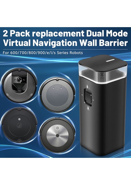 600/700/800/900/E/I/S Serisi Robot Parçaları Için 2'li Paket Çift Modlu Sanal Navigasyon Duvar Bariyeri (Yurt Dışından) indirimleri