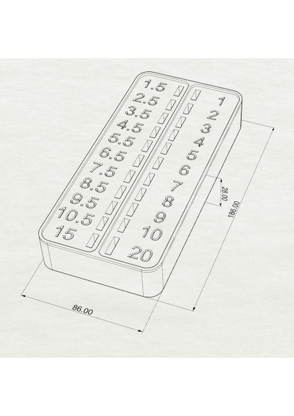 Fileto Ölçü Düzenleyicisi