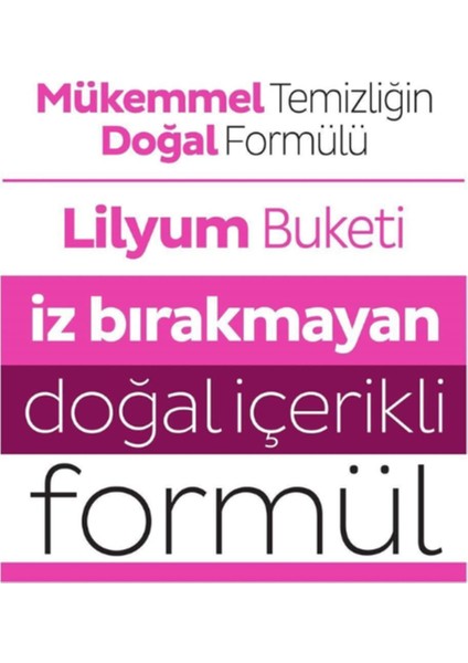 Easy Clean Lilyum Buketi Yüzey Temizlik Havlusu - 100 Yaprak 6 Adet indirimleri