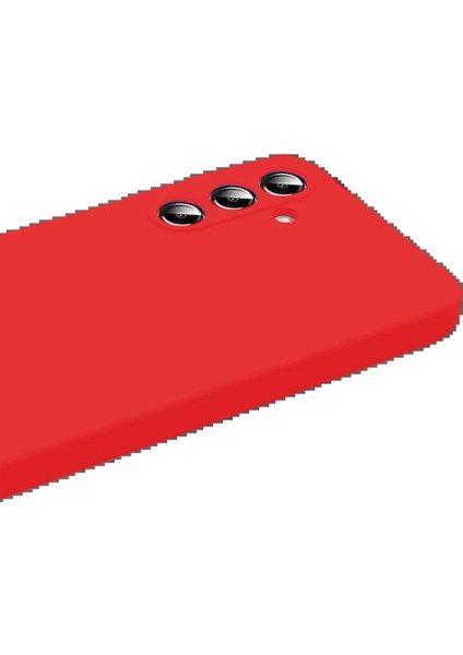 Samsung Galaxy A17 5g First Silikon - Kırmızı modelleri