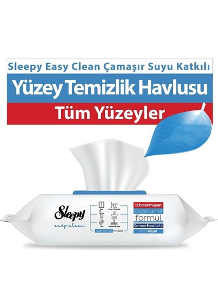 Easy Clean Yüzey Temizlik Havlusu 100'LÜ X3 fiyatları