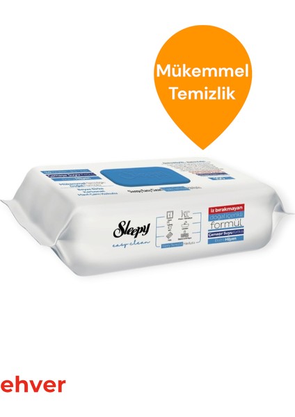 6'lı Easy Clean Çamaşır Suyu Katkılı Yüzey Temizlik Havlusu (600 Yaprak) modelleri