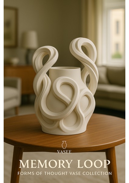 Cesur Doğa Için Yılan Şekilli Vazo Sanat Düzenleyicisi