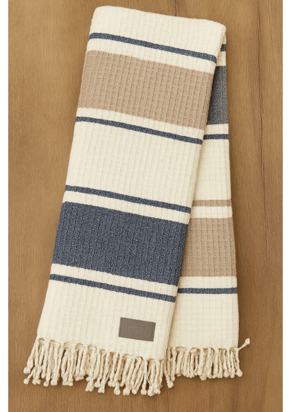 Cozy Life Tv Battaniyesi Lacivert - Kahve modelleri