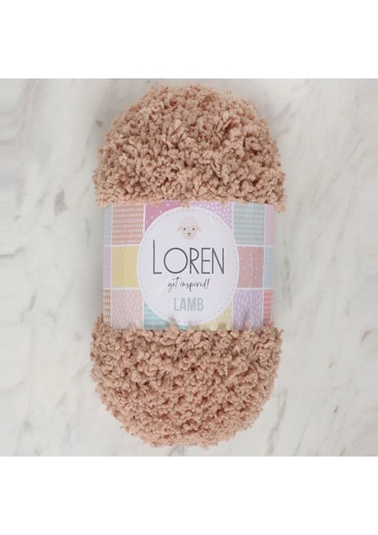 Loren Lamb Bej El Örgü İpi - R083 - 34421