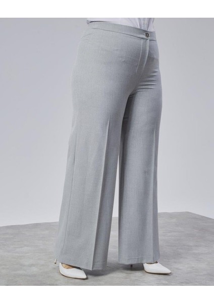 Poly Viscose Full Lycra Beli̇ Lasti̇kli̇ Battal Pantolon modelleri