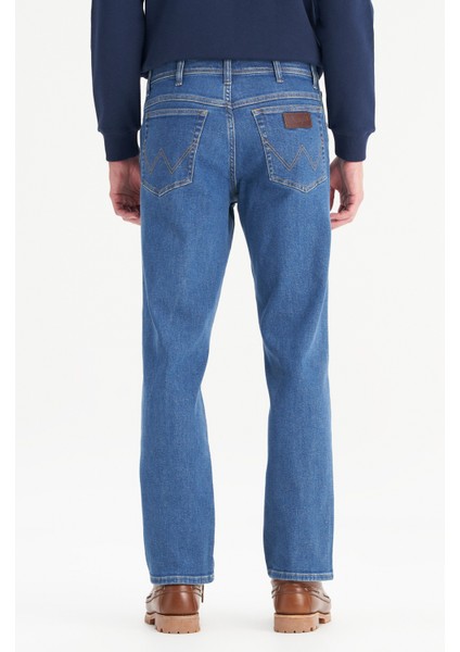 Texas Denim Pamuklu Straight Fit Normal Bel Düz Paça Pantolon Erkek Kot Pantolon MW121HR 36B indirimleri