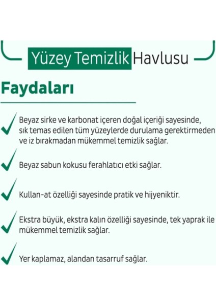 Easy Clean Yüzey Temizlik Havlusu 100 Yaprak fırsatları