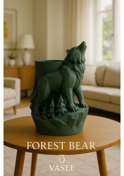 Vazo Sanatı – Ilkel Zarafete Sahip Kurt Organizatörü Saksı