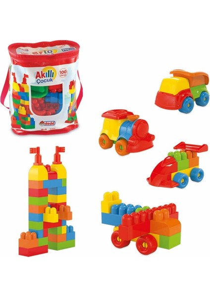 Bfs Nessiworld 01023 Akıllı Çocuk Blokları 100 Parça indirimleri