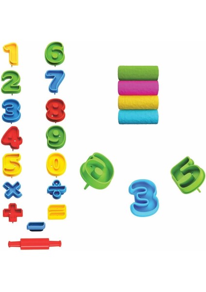 Bfs Nessiworld 03552 3D Rakamlar Hamur Set 200GR fırsatları