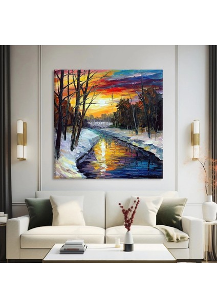 Akşamın Melodisi Kanvas Tablo