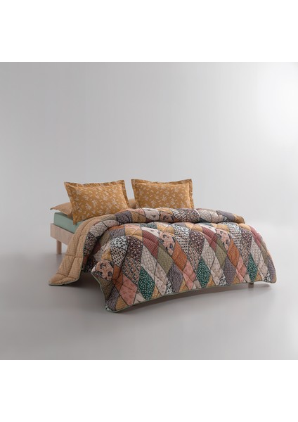 Astrid Tek Kişilik Uyku Seti - Hardal