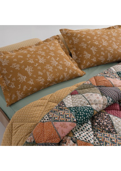 Astrid Tek Kişilik Uyku Seti - Hardal indirimleri