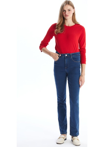 Yeni Sezon Jüpiter Süper Skinny Fit Kadın Jean Pantolon