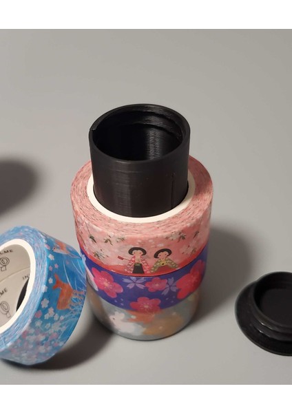 Washi Bant Tutucu / Seyahat Kırtasiye Organizatörü | 25MM Çap