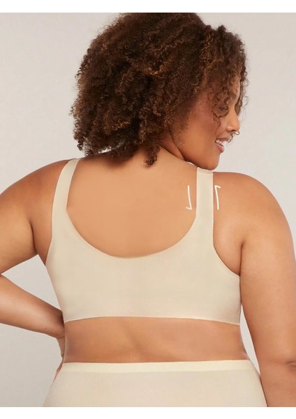 Parabita Model Dikişsiz Pedli Yumuşak Kumaşlı Iz Yapmaz Lazer Kesim Sütyen