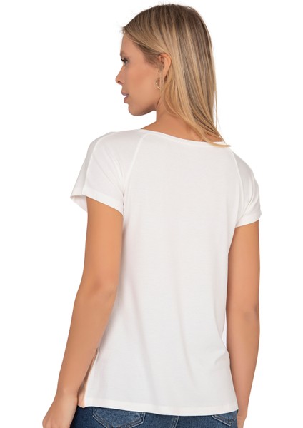 Özkan 25874 Kadın Vorteks Viskon Premium Kumaş Taş Detaylı Kısa Kollu Örme Bluz fiyatları