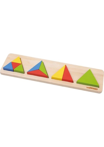 Bfs Nessiworld 1018-SKC Chiva, Parça Bütün Üçgen - Ahşap