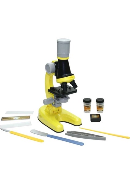 Bfs Nessiworld KM-1012A-1 1013A-1 Işıklı Objektif Bilim Mikroskopu -Vardem indirimleri