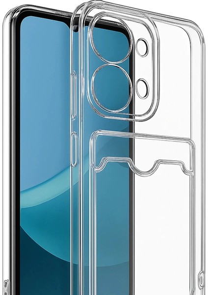 Xiaomi Redmi 15C 4g Kılıf Kart Şeffaf Silikon - Şeffaf fiyatları
