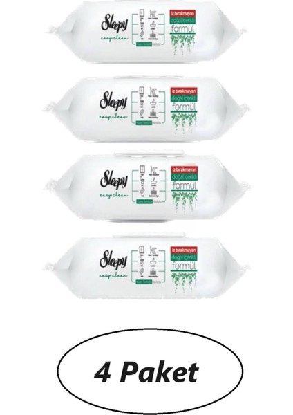 Easy Clean Beyaz Sabun Katkılı 4X100 (400 Yaprak)Ipek Makyaj Pamugu Hediyeli modelleri