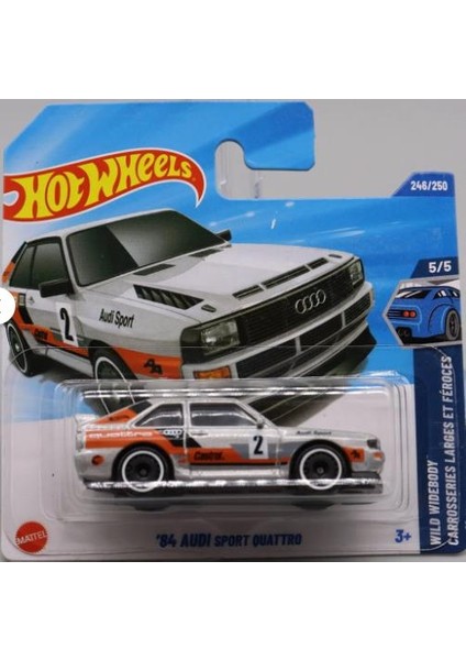 Tekli Arabalar '84 Audi Sport Quattro JBC33 Treasure Hunt (Wild Widebody)