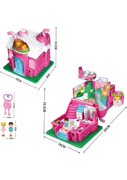 Bfs QF2910-11-12-13-14-15 Işıklı Müzikli Aksesuarlı Ev Serisi Açılıp-Katlanır fırsatları