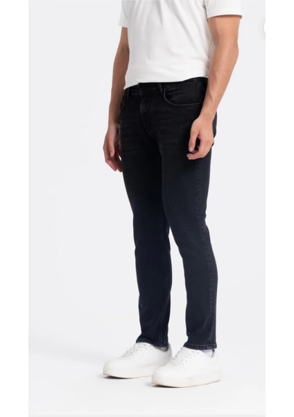 Erkek Normal Bel Fermuarlı Boru Paça Üst Kalite Jean Pantolon fırsatları