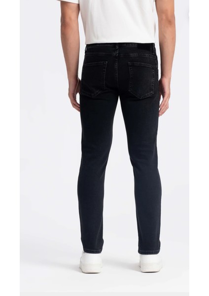 Erkek Normal Bel Fermuarlı Boru Paça Üst Kalite Jean Pantolon indirimleri