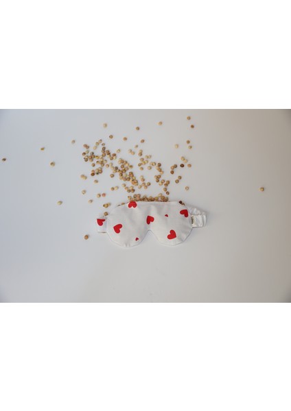 Luma Touch Kiraz-Vişne Çekirdekli Lavantalı Göz Maskesi, Doğal Mum, Blossom Tea & Meditasyon Seti