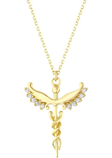 14 Ayar Kadüse Tasarım Altın Kolye fiyatları