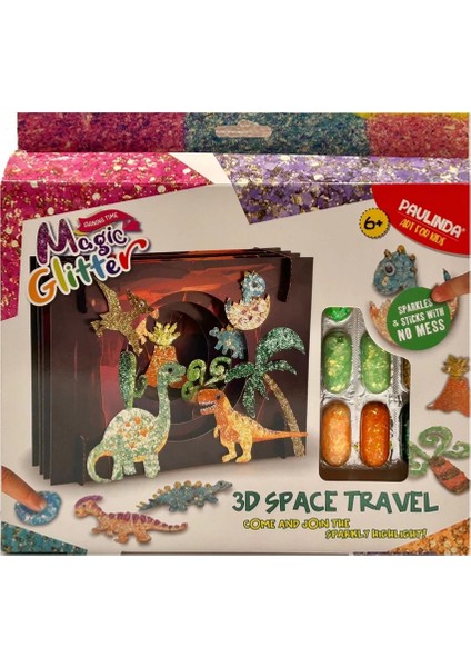 Bfs Paulinda Magic Glitter Space Travel 3D Hobi Set S00095634