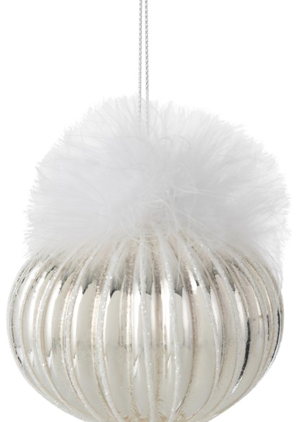 Puff Ağaç Süsü 8 cm modelleri