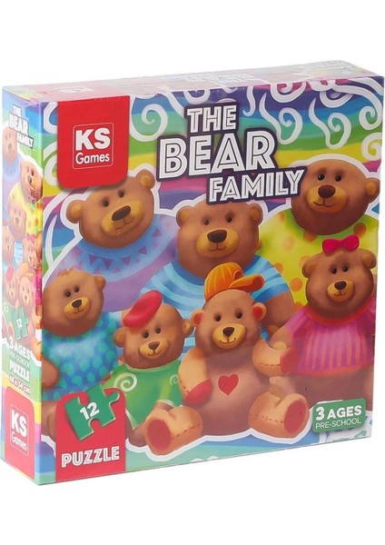 Bfs Prs 32705 The Bear Family Pre School Puzzle -Kspuzzle