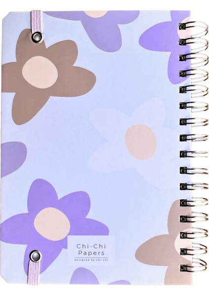 Isim Yazılabilir 2026 Haftalık Ajandası - El Yapımı, 2 Sayfa Stickerlı, Çiçekli fırsatları