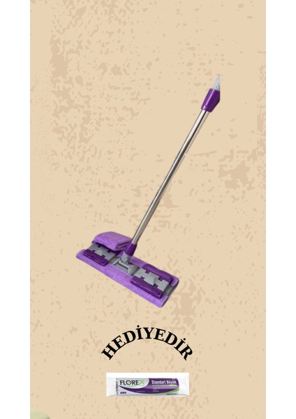 Uyumlu Yer Temizleme Havlusu Uyumlu Mikrofiber Mandall Mop ve Yer Temizlik
