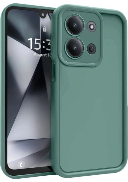 Xiaomi Redmi 15C 4g Viera Silikon - Koyu Yeşil