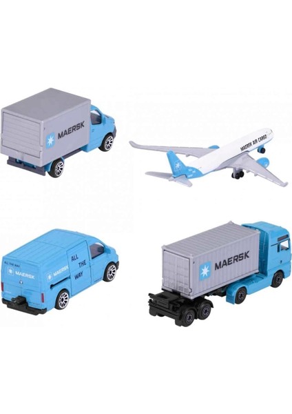 Bfs Majorette Maersk Temalı Lojistik 4'lü Koleksiyon Paketi fiyatları