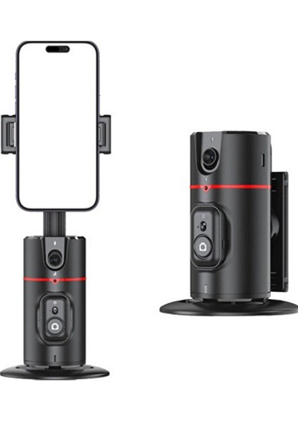360° Otomatik Takip Akıllı Tripod Fototek P02 – Uygulamasız Telefon Sabitleyici Gimbal