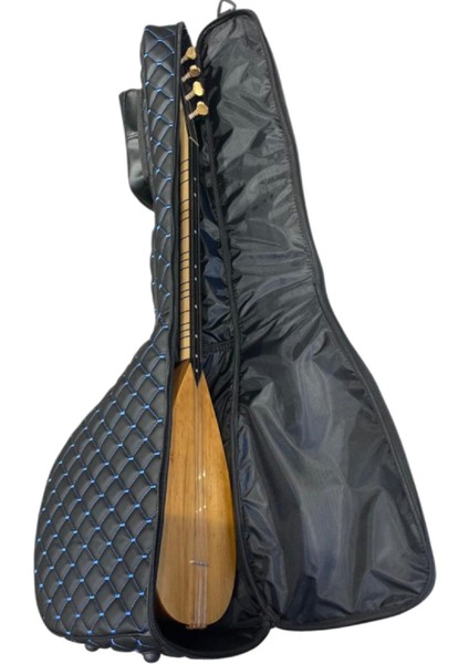 Saz Kılıfı Bağlama Kılıfı Korumalı Kalın Kılıf Kısa Sap Bağlama Kılıfı