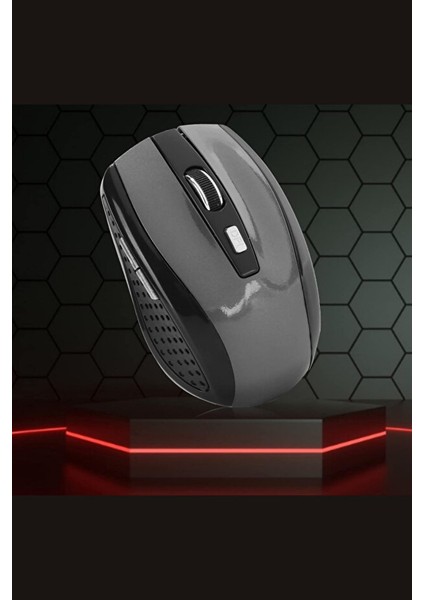 Sıfır Gecikmeli Kırmızı-Siyah Kablosuz Mouse C-13 | Optik Teknoloji ve 1000 Dpı (Neffo)