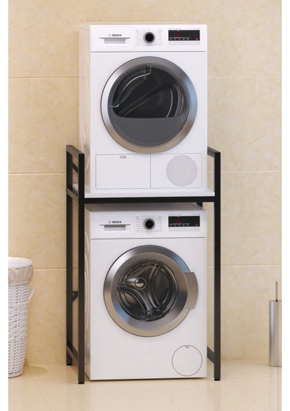 Çamaşır Makinası ve Kurutma Makinası Rafı Çamaşır Makinası Üstü Banyo Düzenleyici Raf modelleri