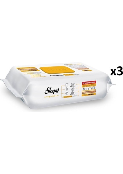 Easy Clean Arap Sabunu Katkılı Yüzey Temizlik Havlusu 100X3=300 Yaprak