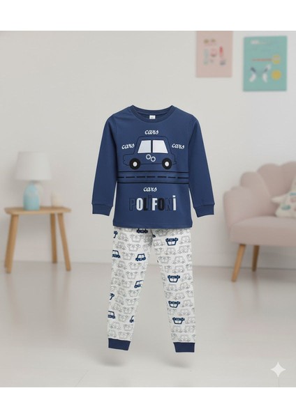 Erkek Çocuk Pijama Takımı Rahat Pijama Uyku Göz Bandı Hediyeli Çocuk Uyku Giyim modelleri